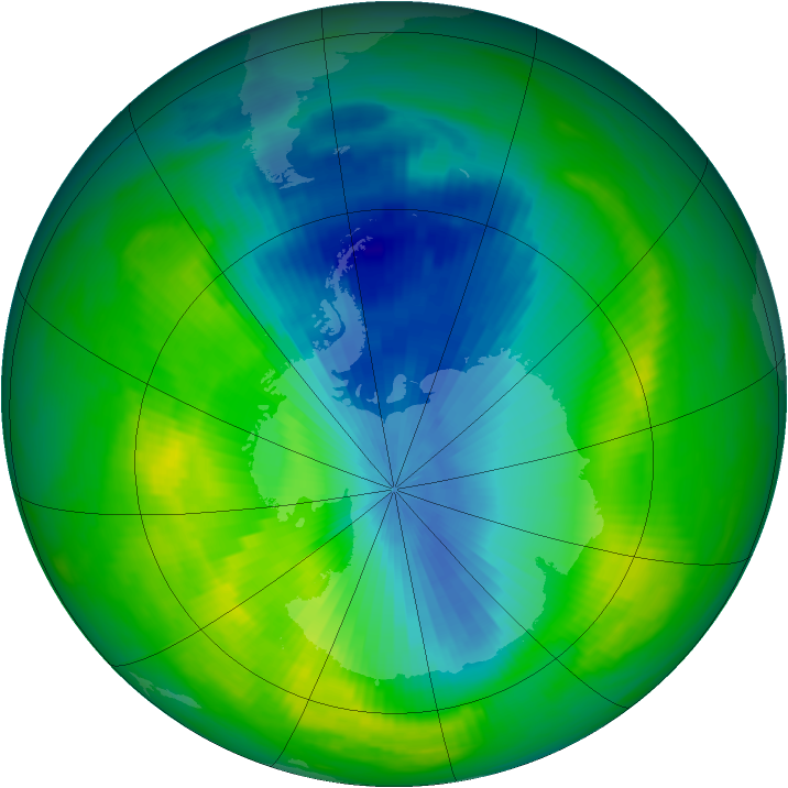Ozone Map 1983-11-02